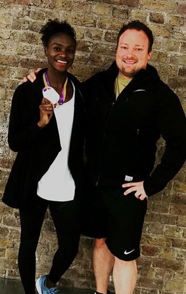HAND IN HAND WITH PRO ATHLETES
